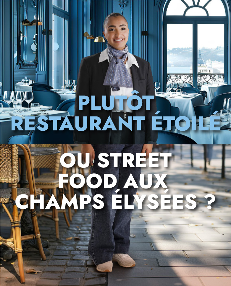 Plutôt restaurant étoilé...
